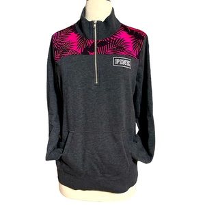 Victoria Secret PINK Quarter Zip Pullover